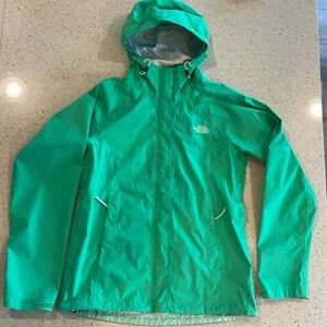 The North Face rain jacket